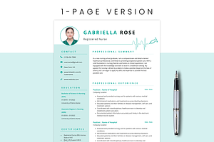 Nursing, Nurse Resume Template