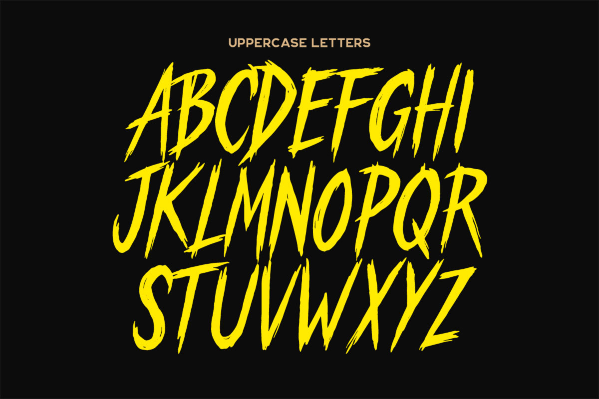 Profane - Brush Font, a Script Font by Tugcu Design Co. (Photo 2 of 3)