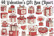Whimsical Valentine s Gift Box Clipa, an Illustration by Sublimation Artist (Thumbnail 1 of 6)