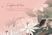 Lotus Serenity Vintage Patterns, a Pattern Graphic by LEAFure (Thumbnail 6 of 11)