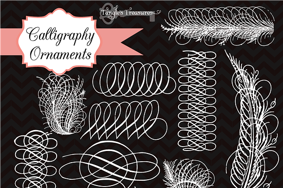 Vintage Chalkboard Ornaments preview 2