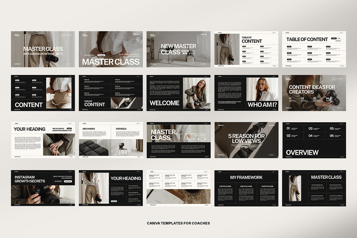 Webinar Slide Deck for Coach VIII, a Presentation Template by Instprofi | Studio Estimo (Photo 4 of 5)