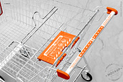 Metal Shopping Cart Branding Mockup, a Product Mockup by INCDesign (Thumbnail 8 of 19)