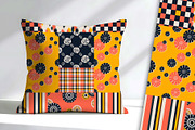 Cubist Retro Patchwork Seamless Repe, a Pattern Graphic by Sharon Schwalbe (Thumbnail 3 of 3)