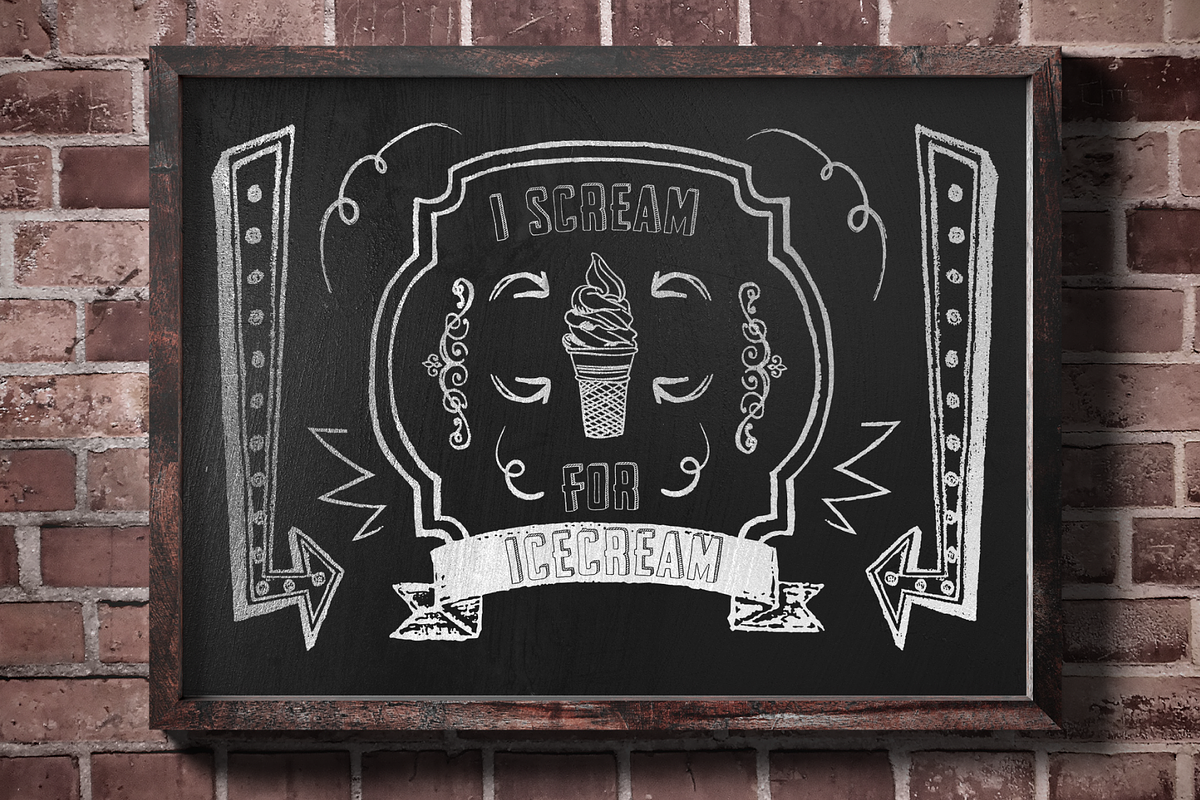 Chalk Cowboys Chalk Font Vintage, a Font by learningkiddos (Photo 6 of 11)
