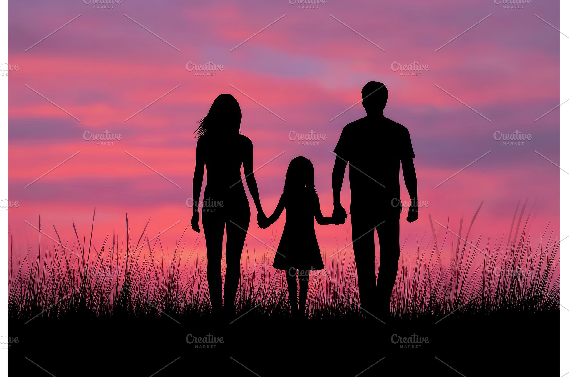 A family, consisting of a father, a Person Photo by ZinetroN