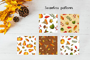 Thanksgiving holiday overlay+clipart, an Illustration by Astarte_design (Thumbnail 9 of 13)