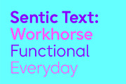 Sentic, a Sans Serif Font by HeadFirst (Thumbnail 6 of 10)