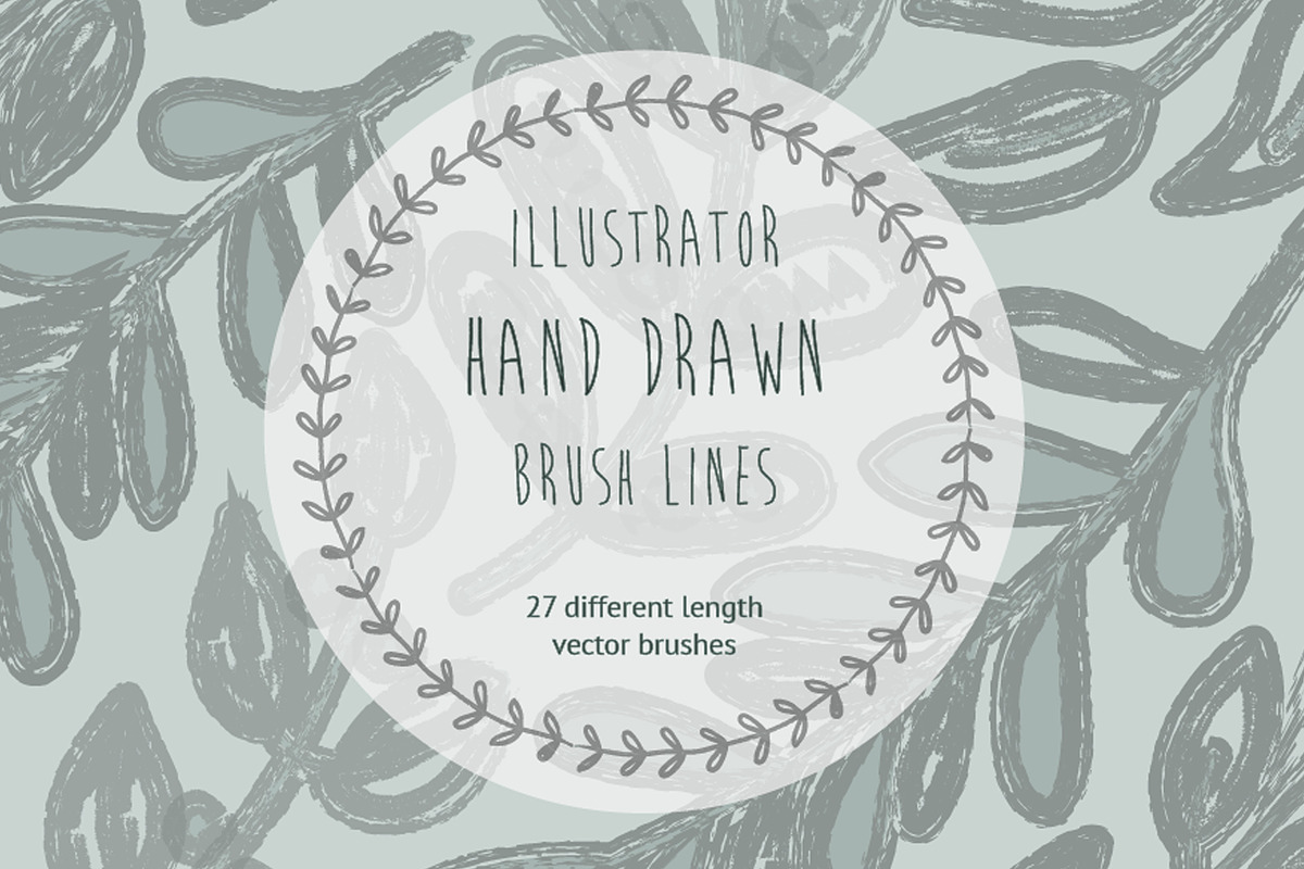 Hand Drawn Illustrator Brushes
