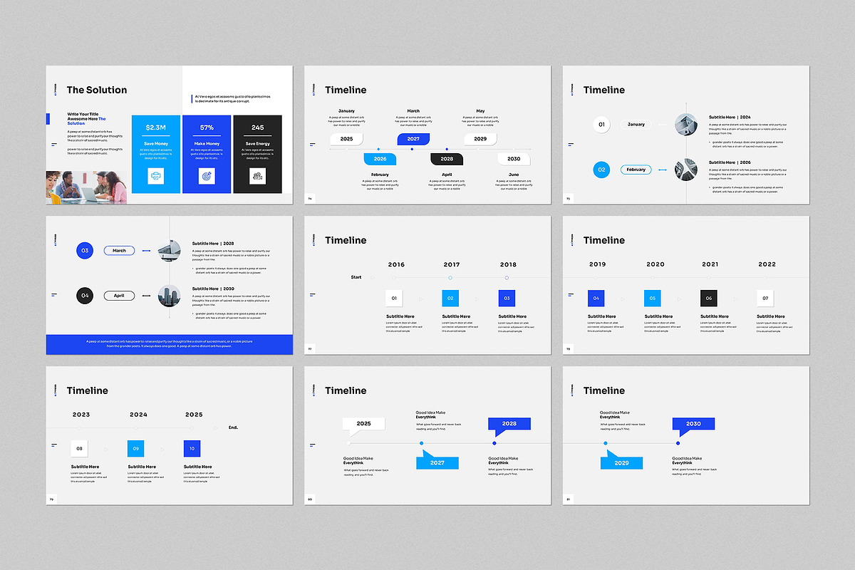 Pitch Deck PowerPoint Template, a Presentation Template by CreativeSlides (Photo 13 of 41)