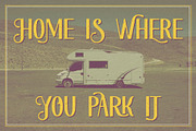 Road Trip - Retro Label Font, a Sans Serif Font by JumboDesign (Thumbnail 2 of 5)