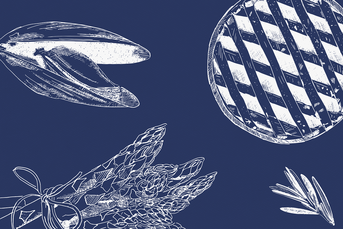 French food illustrations, a Food Illustration by Camille Natton (Photo 6 of 7)