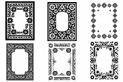 Mexican Talavera Tiles Frame, a Background Graphic by Pattern Whimsy (Thumbnail 4 of 4)