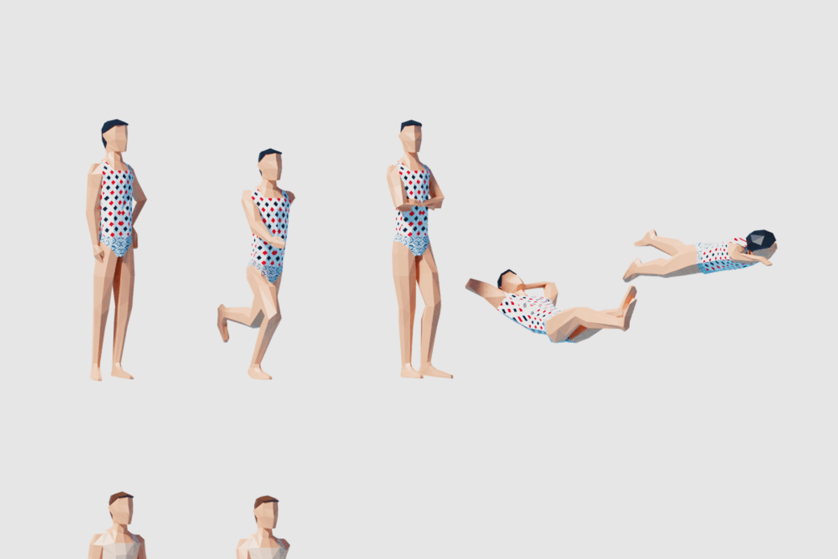Summer People, a Characters & Person 3D Model by Studio Ochi (Photo 7 of 12)