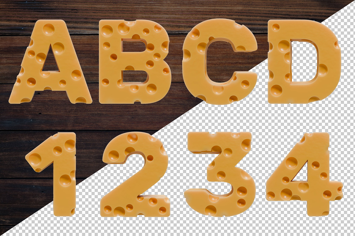 Tasty Cheese Font, a Sans Serif Font by itefan Studio (Photo 2 of 5)
