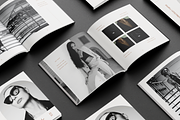 Square Minimalist Lookbook Magazine, a Magazine Template by Creatif Foundry (Thumbnail 1 of 8)