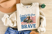 Land of the Free PNG, Patriotic, an Illustration by SharpMarketplace (Thumbnail 8 of 9)