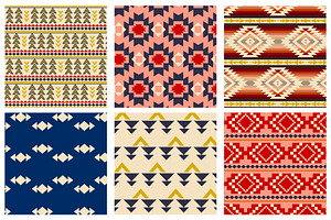 30 Southwestern Navajo Patterns Pack