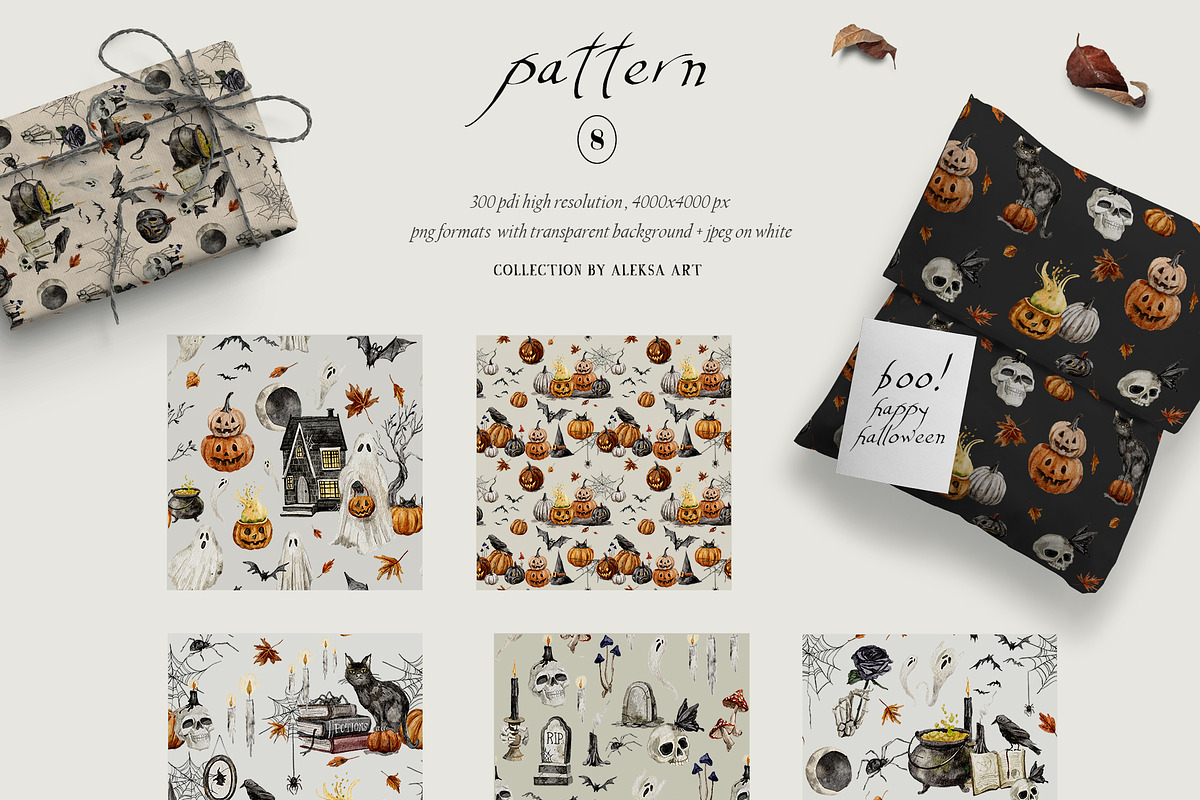 Halloween - Spoky Collection, a Seasonal Illustration by