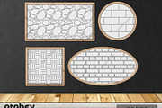 Patterned Frame SVG 154, a Graphic by AtacanDigital (Thumbnail 3 of 4)