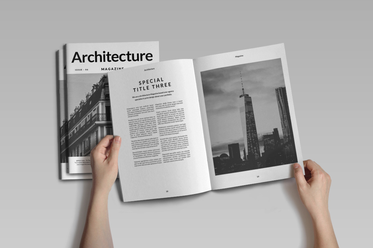 Architecture Magazine, a Magazine Template by Firtana (Photo 2 of 13)