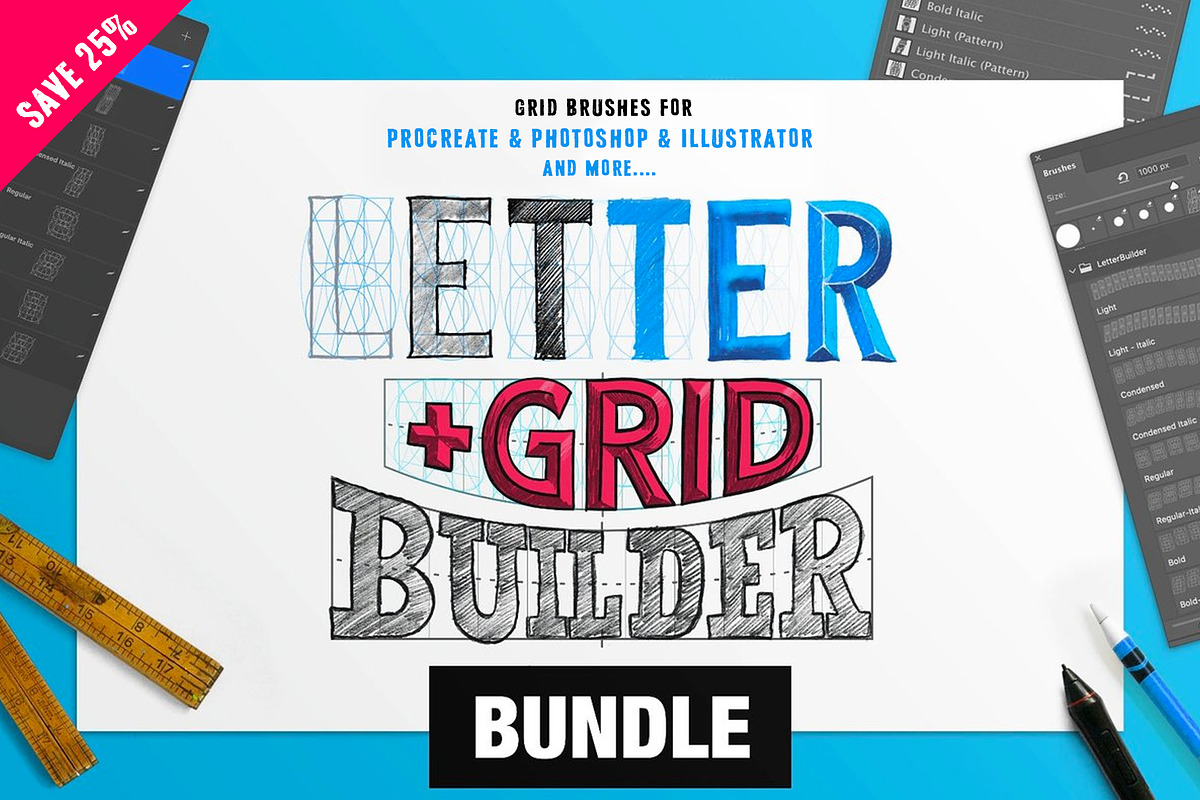 The Builder Bundle - Save 25%, a Brush Add-On by Ian Barnard (Photo 1 of 4)