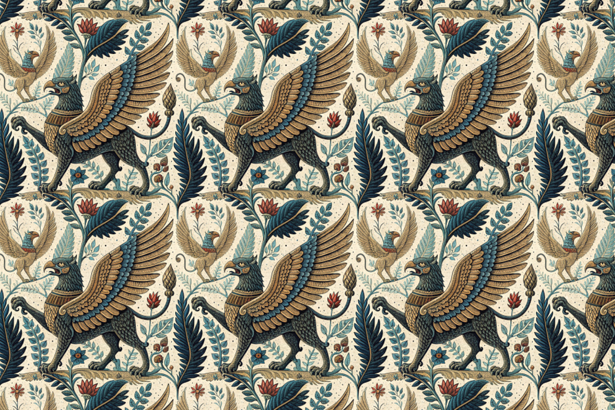 Early world. Seamless pattern set., a Pattern Graphic by Designs by Helen Trupak (Photo 7 of 8)