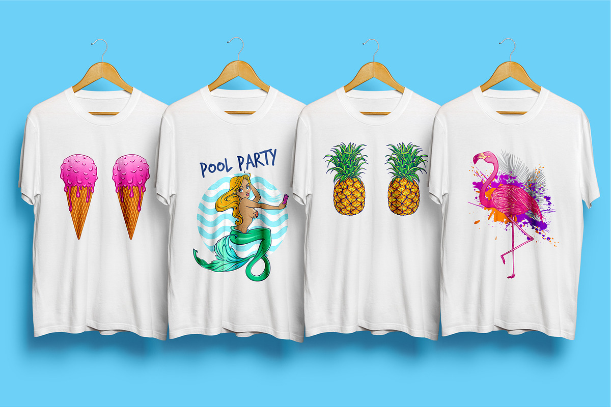 SALE! Hot summer bundle PRINTS, a Decorative Illustration by VioSilent (Photo 8 of 12)
