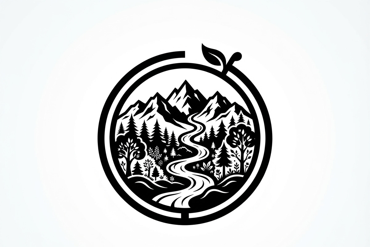 60 Eco Globe Landscape Silhouette, a Technology Illustration by Amazin_art (Photo 32 of 49)
