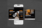 High Quality Instagram Post Mockup, an Advertising Mockup by Alhaytar (Thumbnail 3 of 4)
