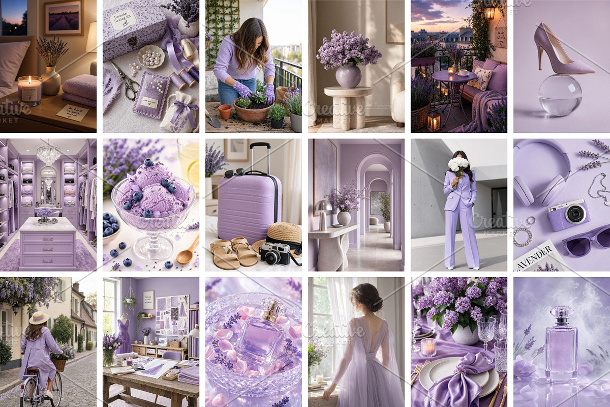 100 Lavender Aesthetic Stock Photos, a Beauty & Fashion Photo by Selenique Studio (Photo 7 of 11)