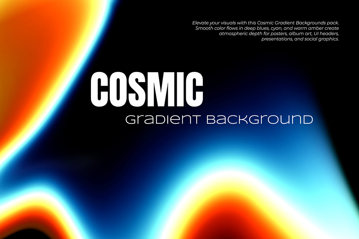 Cosmic Gradient Background, a Background Graphic by Pitchlook.Studio (Photo 1 of 3)