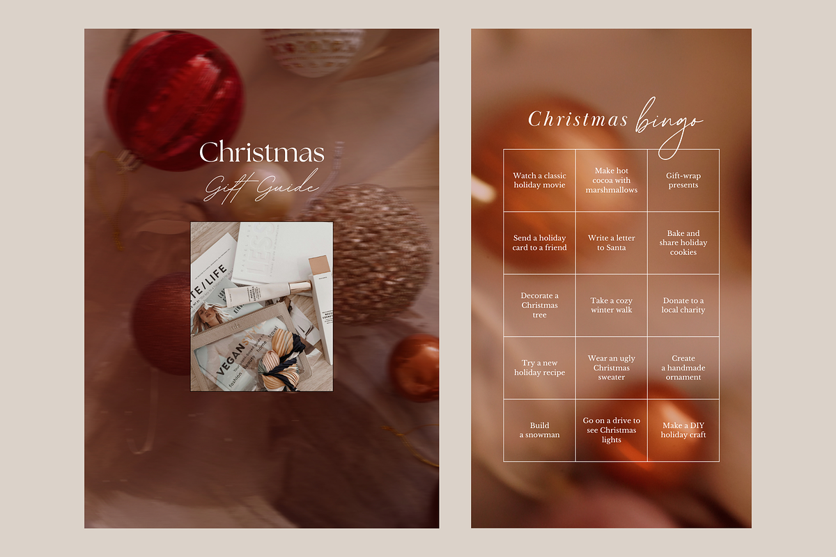 Dreamy Blurry Christmas Backgrounds, a Background Graphic by eclosque (Photo 28 of 36)