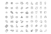 210 Food and Drink thin vector icon, an Outline Icon by Tettygreen (Thumbnail 4 of 4)