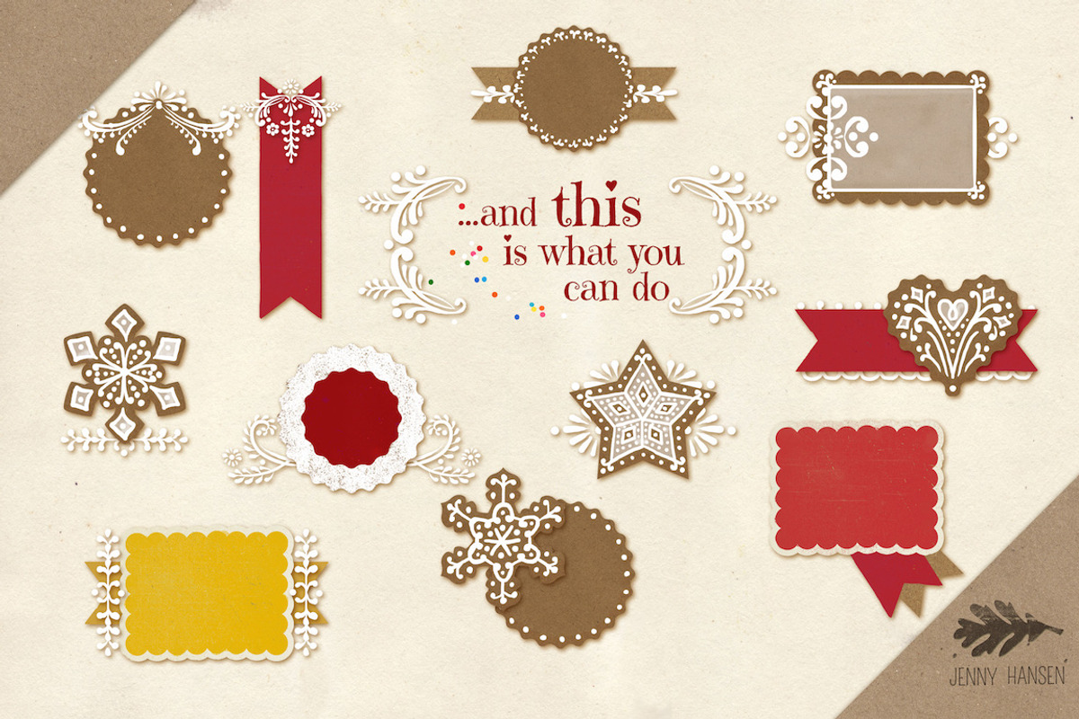 Graphics Bundle: Iced Up, a Templates & Theme by Jenny Hansen Suites (Photo 5 of 5)