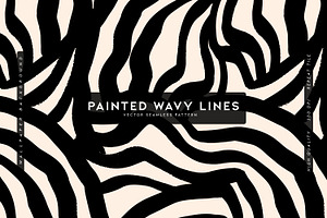 Painted Wavy Lines