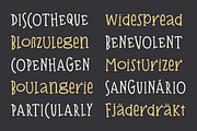 Bisquit | A Unique Serif Font, a Serif Font by Ayca Atalay (Thumbnail 8 of 10)