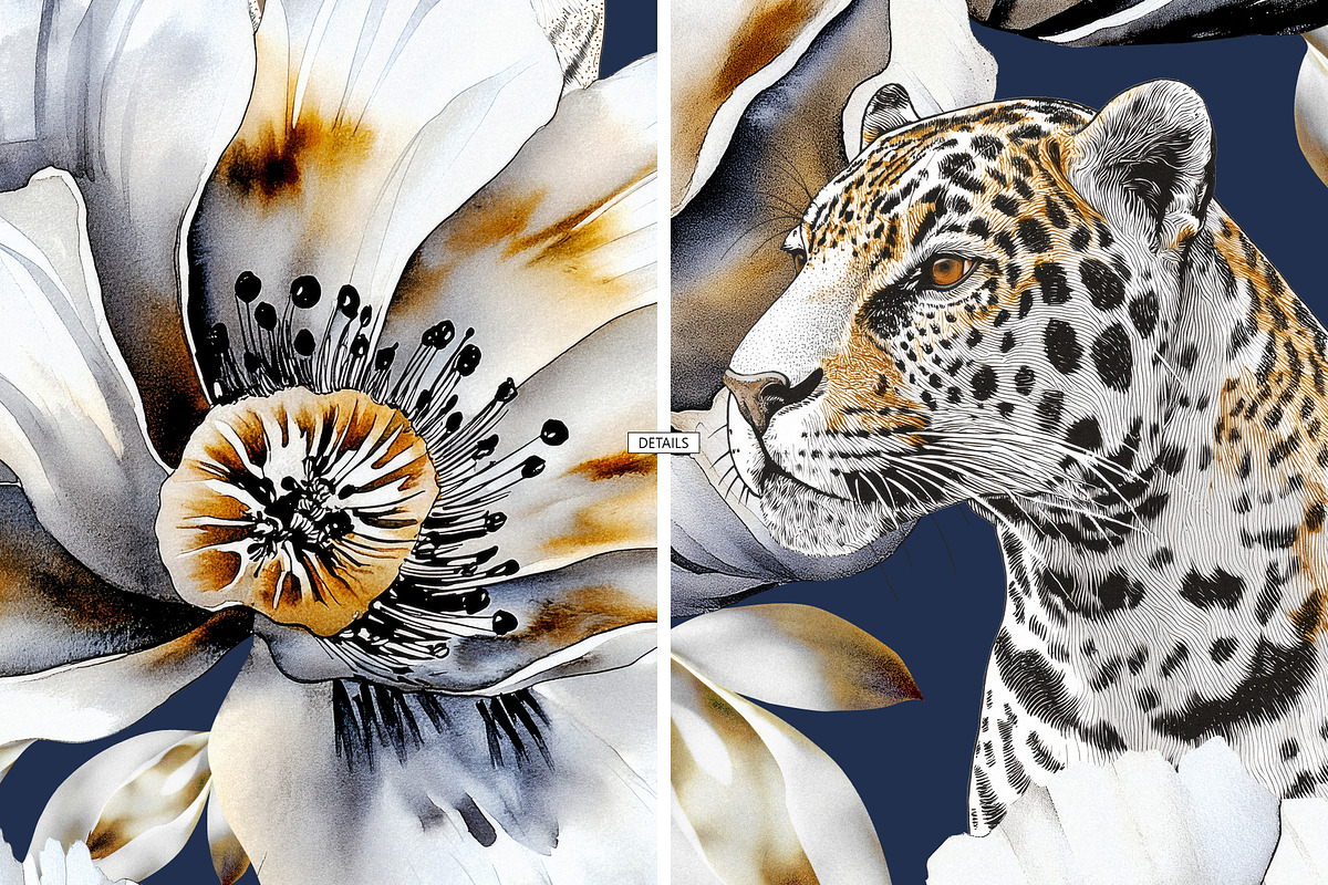 CEYARA - LUXURY PRINTS, a Pattern Graphic by YARROO (Photo 4 of 10)