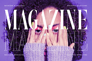 Magrefin Modern Display Font, a Serif Font by Letterena Studios (Thumbnail 3 of 15)