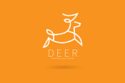 Deer logo, gazelle logo, a Branding & Logo Template by Logocreative (Thumbnail 2 of 3)