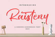 Raisteny - Brush Font