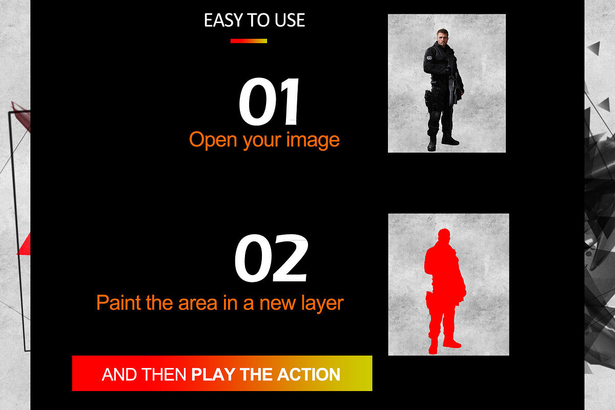 Abstract Sketch Photoshop Action, an Action Add-On by Eka Design (Photo 2 of 5)