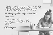Avillah - A Modern Script, a Script Font by khurasan (Thumbnail 7 of 7)