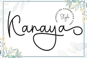 Kanaya | Script Font, a Handwritten Font by Scratchones (Thumbnail 1 of 9)