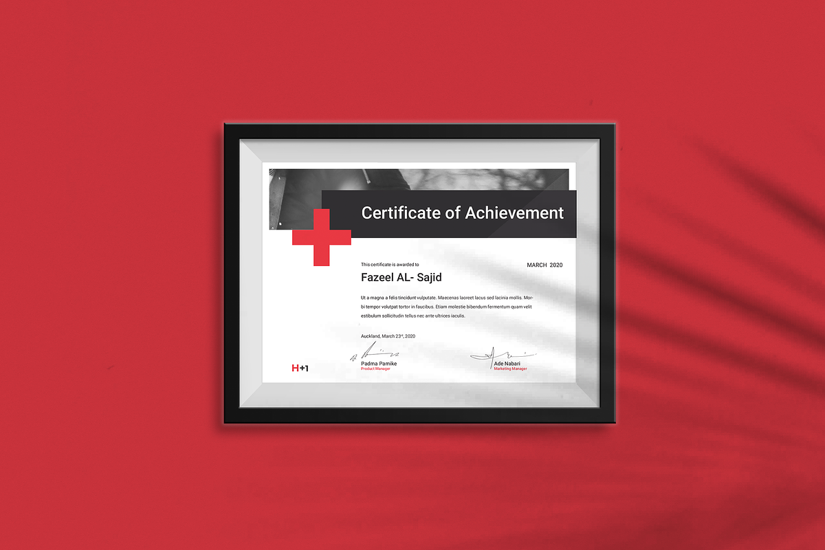 Certificate, a Stationery Template by BOXKAYU (Photo 5 of 9)