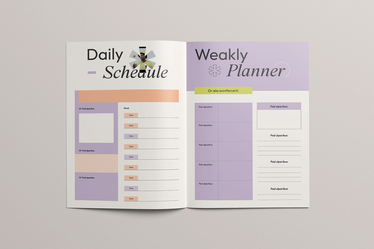 2026 | Planner & Journal, a Brochure Template by KreateTribe (Photo 8 of 8)