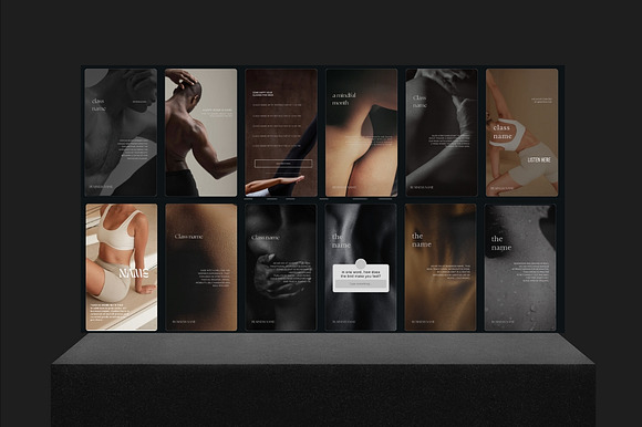 Studio Instagram Canva Stories preview 4