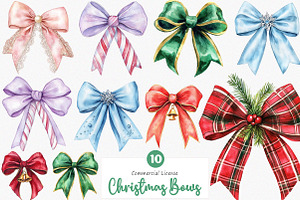 Christmas Coquette Bows Holiday PNG, an Illustration by SinaCreation