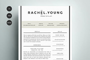 Resume Template 4 Pack | CV Template, a Resume Template by Refinery Resume Co. (Thumbnail 1 of 3)