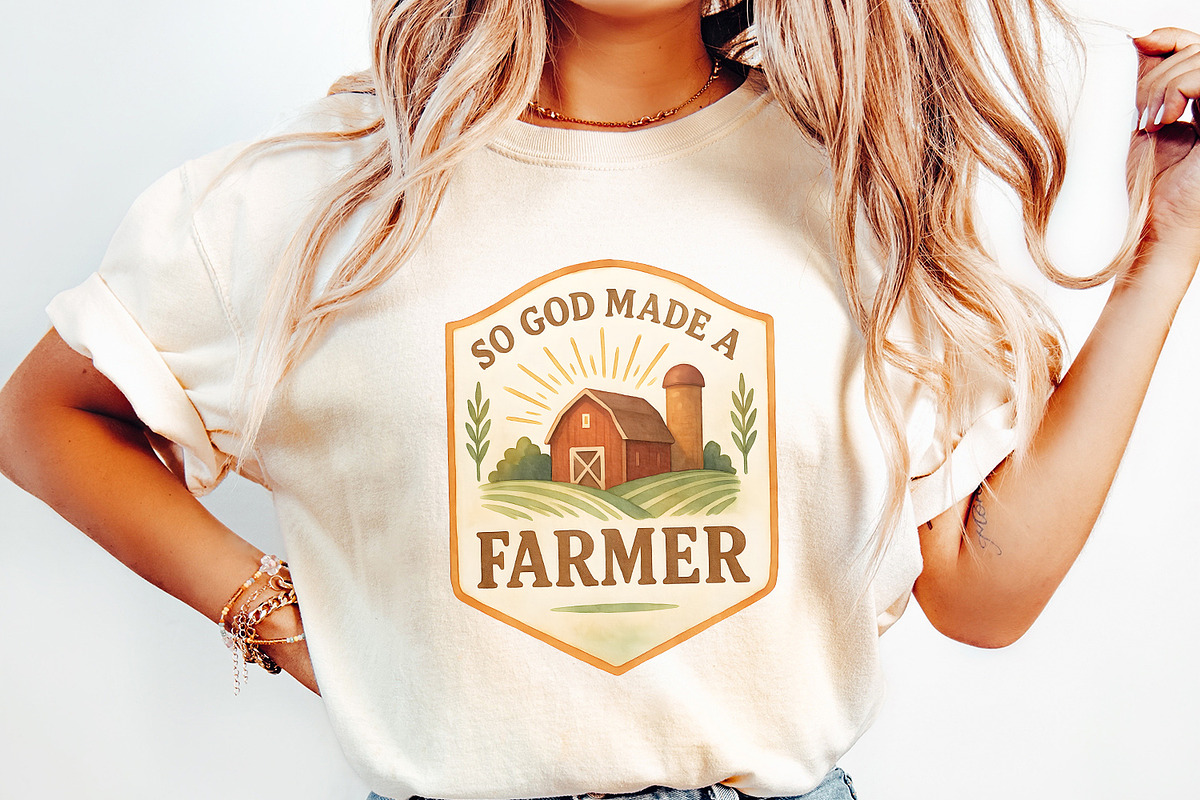 Farm PNG, Boho Floral DTF Shirts, an Illustration by SharpMarketplace (Photo 3 of 9)